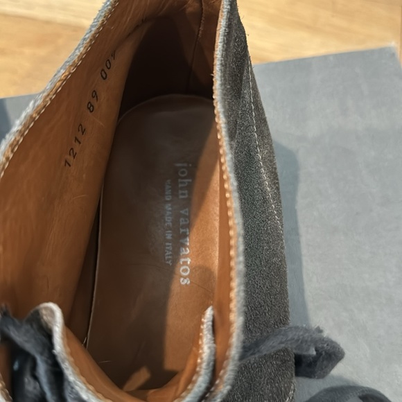 John Varvatos Fillmore Chukkas Lead 10 1/2 - Picture 6 of 7